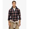 Chemise Superdry Chemise &agrave; carreaux en coton &agrave; manches longues pour b&ucirc;cheron