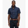 Chemise Superdry Chemise &agrave; manches courtes en lin et coton City