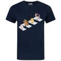 Tee-shirts sur Grenoble : T-shirt Crossy Road Crossing T-shirt &agrave; manches courtes Bleu