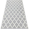 Tapis Rugsx BCF Tapis Morad TRELIS Treillis marocain - 300x400 cm Gris 300x400 cm. . Maison & D&eacute;co > Tapis.