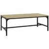 Tables basses VidaXL Table basse Bois d'ing&eacute;nierie Marron 100x50x35 cm Marron Unique. . Maison & D&eacute;co > Tables basses.