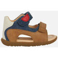 Randonn&eacute;e sur Grenoble : Chaussures enfant Geox B SANDAL MACCHIA BOY multicolor