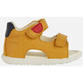 Randonn&eacute;e sur Grenoble : Chaussures enfant Geox B SANDAL MACCHIA BOY multicolor