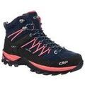 Chaussures Cmp Rigel Mid Blue Hibiscus Marine