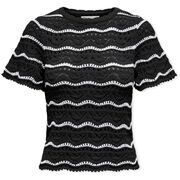 Pull Only Anna Sofia Life Knit - Black/Cloud Dancer