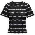Pull Only Anna Sofia Life Knit - Black/Cloud Dancer