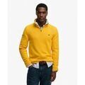 Pull Superdry Pull en tricot &agrave; demi-zip en coton