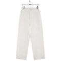 Jeans sur Grenoble : Jeans flare / larges Vanessa Bruno Jean droit en coton blanc