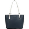 Cabas LANCASTER Sac cabas &eacute;paule Smooth Bleu