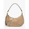 Sac Bandouliere Etrier Sac port&eacute; &eacute;paule Altesse suede cuir ALTESSE SUEDE 709-EASU017M Beige