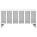 Etag&egrave;res murales VidaXL Armoire &agrave; disques bois d'ing&eacute;nierie blanc 100x38x48 cm Blanc Unique. . Maison & D&eacute;co > Etag&egrave;res murales. Grenoble