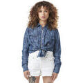 Chemises sur Grenoble : Chemise Von Dutch Chemise femme manches longues effet jean Paisley