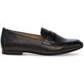Mocassins Gabor Mocassins en cuir &agrave; talon d&eacute;croch&eacute; Noir Grenoble