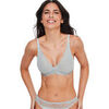 Emboitants Selmark Soutien-gorge triangle sans armatures haute MANUELA Gris