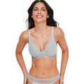 Emboitants Selmark Soutien-gorge triangle sans armatures haute MANUELA Gris Grenoble