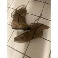Bottines Costa Bottines Nubuck talon compense Bottes femme sur Grenoble : Bottines Costa Bottines Nubuck talon compense