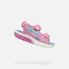 Baskets basses enfant Geox J SANDAL CIBERDRON GIRL