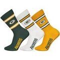 Chaussettes Nfl unisexe Chaussettes Paquet de 3 3Pack Crew Socks