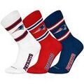 Chaussettes sur Grenoble : Chaussettes Nfl unisexe Chaussettes Paquet de 3 3Pack Crew Socks