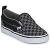 Slip ons enfant Vans TD Slip-On V (Checkerboard) Blk/Pewter