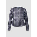 Vestes sur Grenoble : Veste Enorsia Veste boutonn&eacute;e raccourcie Marine