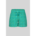 Short Enorsia Shorts floral imprim&eacute; Vert