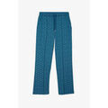Jogging Enorsia Pantalon &agrave; plis jambe large Bleu Grenoble