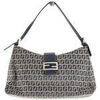 Sac a main Vintage Sac port&eacute; &eacute;paule Baguette gris Gris