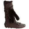 Boots Saint Laurent Bottes en cuir marron