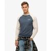 T-shirt Superdry Essential Logo Baseball Ls Top