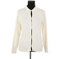 Gilets sur Grenoble : Gilet Eric Bompard Cardigan en coton blanc