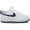 Baskets homme sur Grenoble : Baskets basses Nike Air Force 1 White Midnight Navy