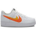 Baskets homme sur Grenoble : Baskets basses Nike Air Force 1 Low '07 Spray Paint Swoosh Safety Orange