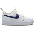 Baskets homme sur Grenoble : Baskets basses Nike Air Force 1 '07 White Deep Royal Blue