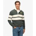 Polo Superdry Haut de rugby &agrave; rayures athl&eacute;tiques vintage