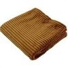 Plaids, jet&eacute;s Domiva Couverture boudoir micro-velours c&ocirc;tel&eacute; caramel Unique. . Maison & D&eacute;co > Plaids, jet&eacute;s.