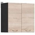 Etag&egrave;res murales Bigbuy Meuble haut JUNONA 60 cm 2 portes ch&ecirc;ne sonoma Marron Unique. . Maison & D&eacute;co > Etag&egrave;res murales. Grenoble