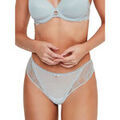Culottes & autres bas
sur Grenoble : Culottes & slips Selmark Culotte slip bikini dentelle MANUELA Gris