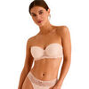 Bandeaux & bretelles amovibles Selmark Soutien-gorge bandeau MANUELA Beige