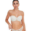 Emboitants Selmark Soutien-gorge bandeau MANUELA MARIAGE Blanc