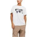 Tee-shirts sur Grenoble : T-shirt Jack & Jones 12240276 WHITE