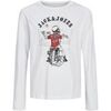T-shirt enfant Jack & Jones 12259442-White