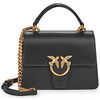 Sac Bandouliere Pinko LOVE ONE TOP HANDLE MINI LIGHT VITELLO SETA