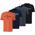 Tee-shirts sur Grenoble : T-shirt S.Oliver Homme T-shirt Paquet de 4 Logo T-Shirt