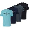 Tee-shirts sur Grenoble : T-shirt S.Oliver Homme T-shirt Paquet de 4 Logo T-Shirt