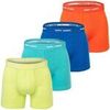 Cale&ccedil;ons Happy Shorts Homme Cale&ccedil;on Paquet de 4 4-Pack MEN Multicolore