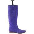Bottes femme sur Grenoble : Bottes Sergio Rossi Bottes en daim bleues