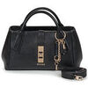 Sac &agrave; main Guess BROOKE HIGH SOCIETY SATCHEL Noir