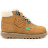 Boots enfant Kickers Gar&ccedil;on Newhooky Bottine Marron