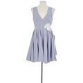 Robes sur Grenoble : Robe courte Sandro Robe en coton bleue